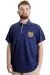 Big Size Mens T-Shirt Polo E.S.T 1991 23322 Indigo