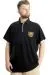 Big Size Mens T-Shirt Polo E.S.T 1991 23322 Black