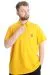 Big Size Mens T-Shirt Polo ADVENTURE 23323 Hardal