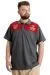 Big Size Mens T-Shirt Polo MILITARE 23327 AntraMelange