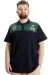 Big Size Mens T-Shirt Polo MILITARE 23327 Navy Blue