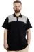 Big Size Mens T-Shirt Polo CHNGYRMD 23328 Black