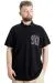 Big Size Mens T-Shirt Polo LIMITED 23330 Black