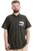 Big Size Mens T-Shirt Polo SUMMER 23331 Khaki