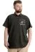 Big Size Mens T-Shirt Polo NYC 23332 Khaki