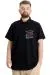 Big Size Mens T-Shirt Polo NYC 23332 Black