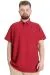 Big Size Mens T-Shirt Polo CARPE DIEM 23333 Burgundy