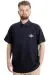 Big Size Mens T-Shirt Polo AIRFORCE 23337 Navy Blue