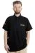 Big Size Mens T-Shirt Polo HORSE 23339 Black