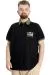 Big Size Mens Polo T-shirt DNM 23343 Black