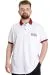 Big Size Mens Polo T-shirt LEGEND 23347 White