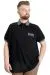 Big Size Mens T-Shirt Polo LEGEND 23347 Black