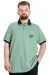 Büyük Beden Erkek Polo T-shirt POTENT 23348 Çağla YESIL