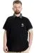 Big Size Mens Polo T-shirt TURNING PRIME 23349 Black