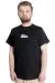 Big Size Mens T-Shirt NEWYORK WAFFLE 23400 Black