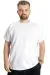 Big Size Mens T-Shirt Crew Neck Waffle 23401 White
