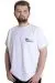 Big Size Mens Crew Neck T-shirt YAKUZA 23402 White