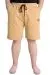 Big Size Mens Short 1991 23410 Beige