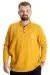 Big Tall Mens Polo Sweatshirt Velvet substitute Horse 23440 Hardal