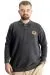 Big Size Sweat Velvet substitute Crown Of A King 23447 AntraMelange