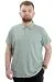 Big Size Mens T-shirt Polo MAN WAFFLE 23461 Cagla