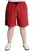 Big Size Mens Swimming Short Desenli 23464 Burgundy