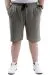 Big Size Mens with pocket Short WAFFLE 23498 Khaki