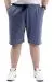 Big Size Mens with pocket Short WAFFLE 23498 Indigo