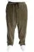 Big Size Mens Polar Sweatpants Zipper Cep 23499 Khaki