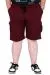 Big Size Mens Short Cargo Pocket WAFFLE 23500 Burgundy