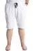 Big Size Mens Short Cargo Pocket WAFFLE 23500 White