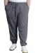 Sweatpants Elastic Leg Waffle 23501 Antramelange