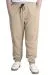 Sweatpants Elastic Leg Waffle 23501 Beige