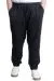 Sweatpants Elastic Leg Waffle 23501 Black
