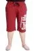 Big Size Mens Capri SURF LIFE 23503 Burgundy