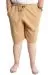 Big Size Mens Short INTERLOK 23515 Beige