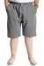 Big Size Mens Short INTERLOK 23515 Grey Melange