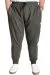 Big Size Sweatpants Change Mode 23517 Khaki
