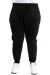 Big Size Mens Garnili Sweatpants Three yarn thick 23519 Black