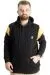 Big Size Mens Sweat Hood Kangaroo Pocket 23523 Black