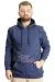 Big Size Mens Sweat Kangaroo Pocket Easy Adventure 23527 Indigo