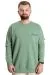 Big Size Mens Sweatshirt Crew Neck Mode 23529 Cagla
