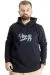 Big Size Mens Sweatshirt Hooded 23540 Navy Blue