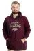 Big Size Mens Sweat Kangaroo Pocket Sorry 23541 Plum