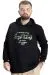 Big Size Mens Sweat Kangaroo Pocket Sorry 23541 Black