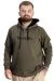 Big Size Mens Sweat Hood You Got This 23542 Khaki