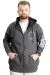 Big Size Mens Hooded Sweatshirt New Breed 23544 AntraMelange