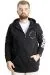 Big Size Mens Hooded Sweatshirt New Breed 23544 Black