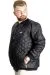 Big Size Mens Coat quilted 23600 Black