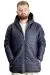 Big Size Mens Coat quilted 23602 Navy Blue